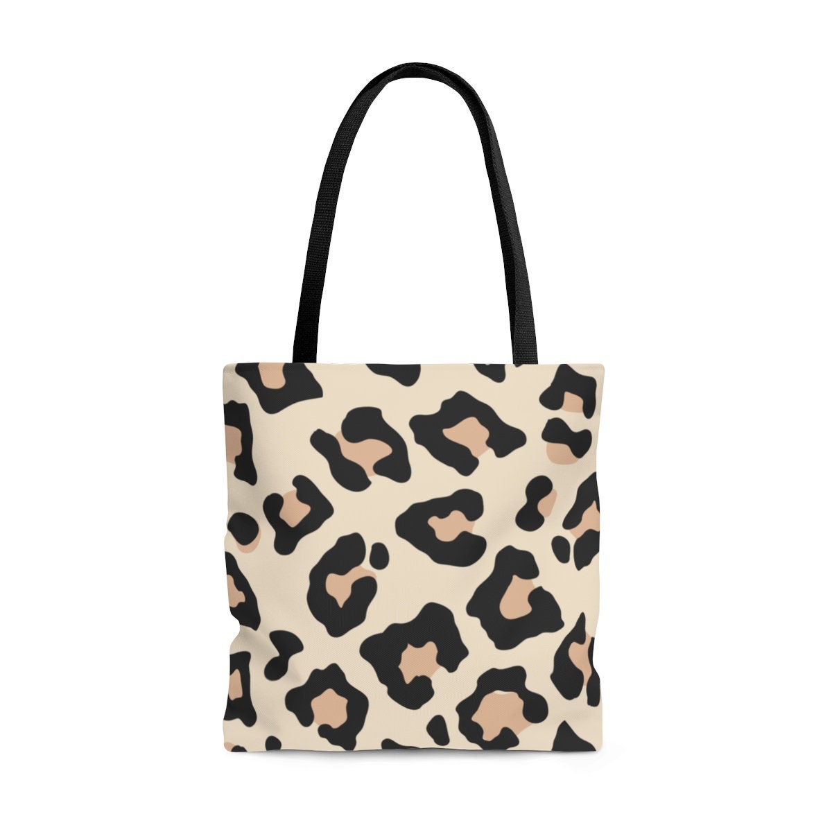 Leopard Animal Print Aop Tote Bag Fashion Trend Fashion - Etsy