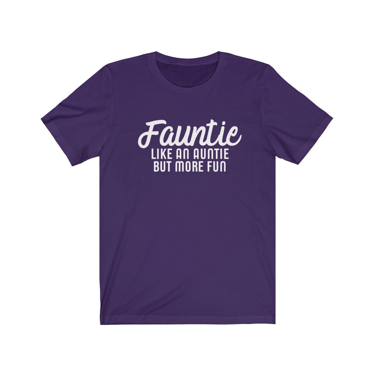 Fauntie Fun Aunt T-shirt Aunt Shirt Gift for Aunt Auntie - Etsy
