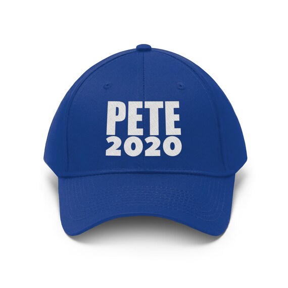 Pete 2020 Cap Embroidered Unisex Twill Hat Mayor Pete - Etsy