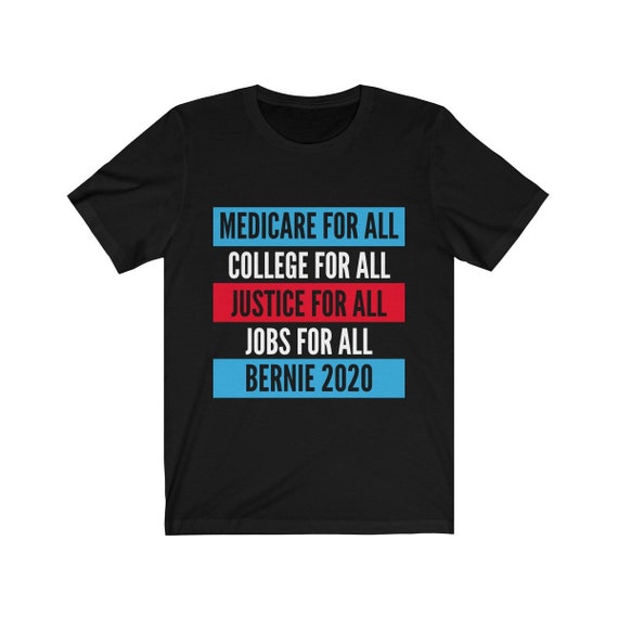 Bernie Sanders 2020 Medicare Justice For All Election Tshirt Bernie Sanders 2020 Medicare Justice For All Election Tshirt