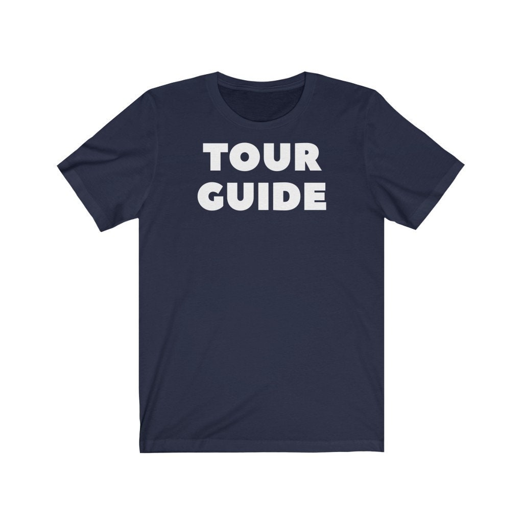 Tour Guide Shirt Tour Guide tshirt Guided Tour Local Etsy