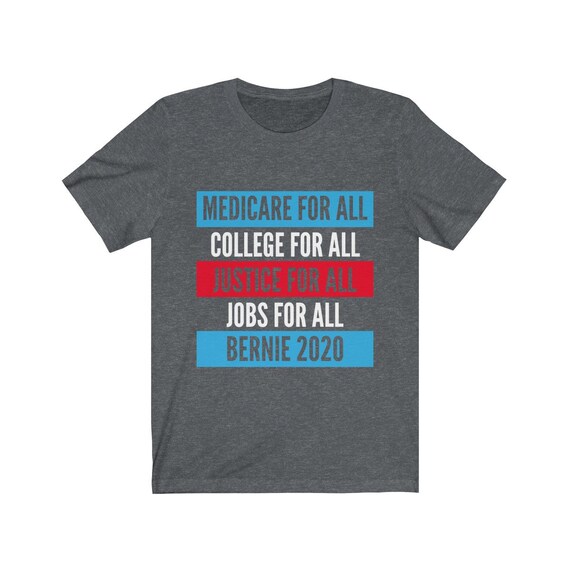 Bernie Sanders 2020 Medicare Justice For All Election Tshirt Bernie Sanders 2020 Medicare Justice For All Election Tshirt