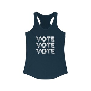 Vote Womens Racerback Tank Top 2020 General Presidential Election Elections Matter Tank Top Voting Matters Register To Vote Tank Top image 5