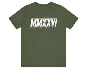 2026 MMXXVI Vintage Roman Numbers Shirt, Roman Numerals Retro - Etsy