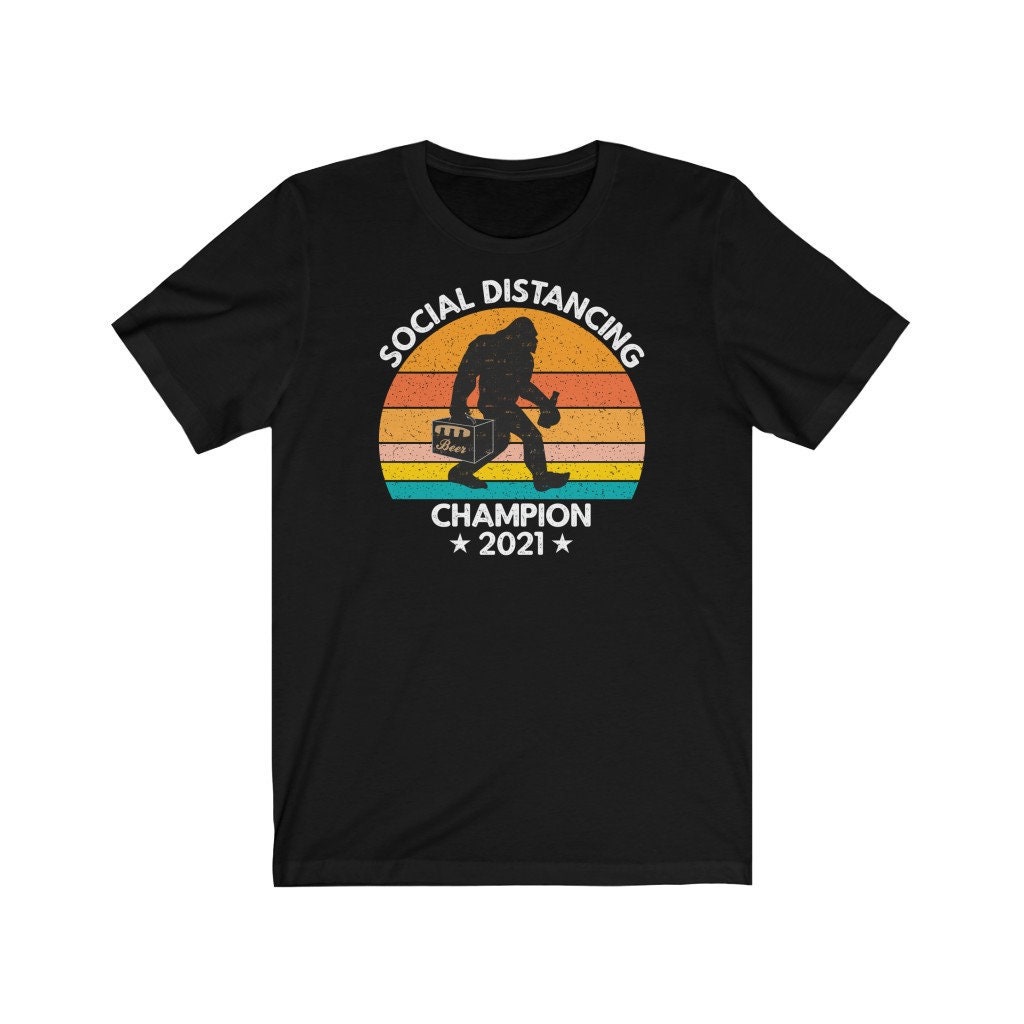Social Distancing Champion Funny 2020 Virus Quarantine Super Soft Unisex T-Shirt Social Distancing Champion Funny 2020 Virus Quarantine Super Soft Unisex T-Shirt