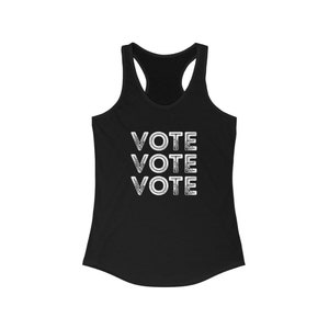 Vote Womens Racerback Tank Top 2020 General Presidential Election Elections Matter Tank Top Voting Matters Register To Vote Tank Top image 2