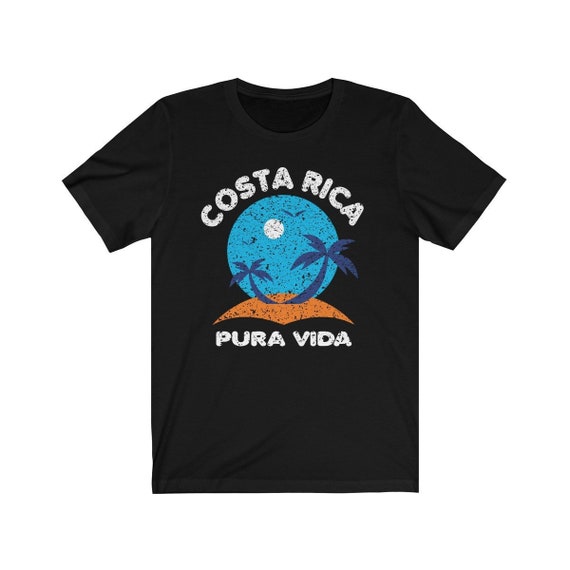 Pura Vida Wave Surfing Costa Rica Souvenir T-Shirt Pura Vida Wave Surfing Costa Rica Souvenir T-Shirt