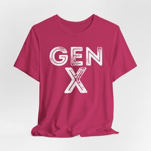 Gen X Shirt, Gen X Vintage Shirts, 60s Shirt, 70s Shirt, 80s Shirt, Old School Shirt, Generation X, Graphic Tee, Gen X Gifts, Gen X Lover image 5
