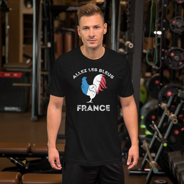 Allez Les Bleus tshirt | Go the Blues Shirt | France Shirt Unisex T-Shirt | France Soccer | French Soccer | Vive La France |