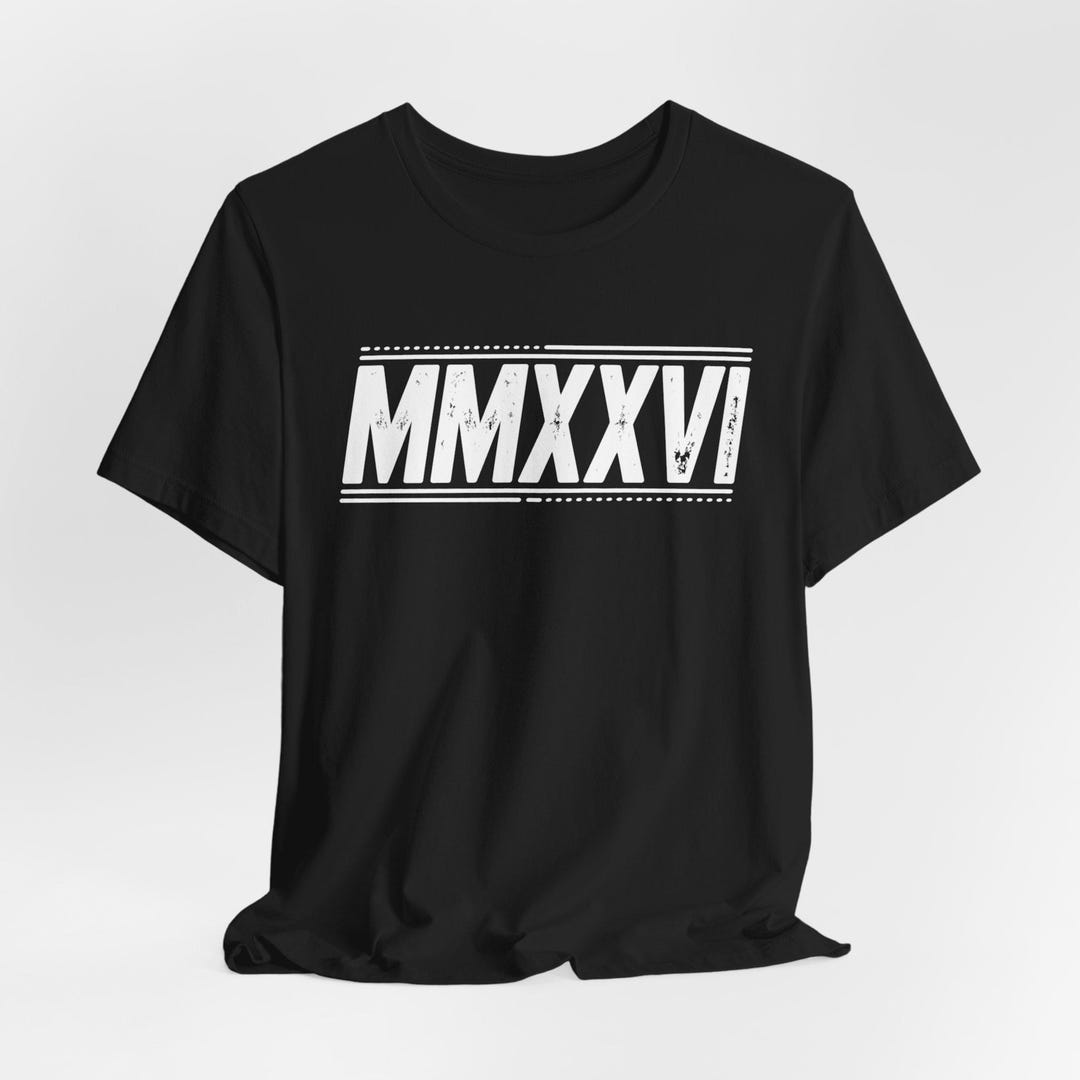 2026 MMXXVI Vintage Roman Numbers Shirt, Roman Numerals Retro - Etsy