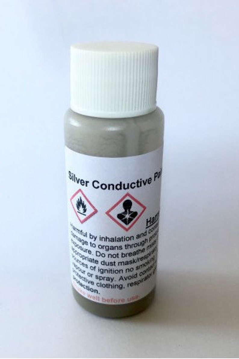 Silver Conductive Paint for Electroforming and Brush Plating Etsy UK