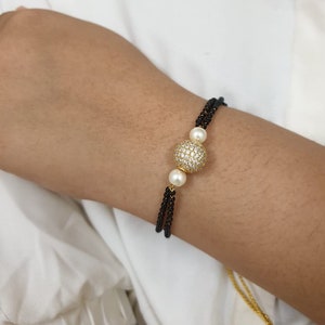 Bracciale con pietra AD color oro, bracciale di design, gioielli indiani, bracciale delicato, regalo per lei/lui, gioielli pakistani, bracciale delicato