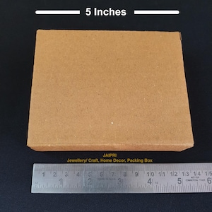 Bruine recyclebare golfkartonnen verpakking van 5 x 4 x 1,25 inch, verzenddoos, eenvoudig gevouwen dozen, geschenkverpakking, zelfmontage, verzenddozen