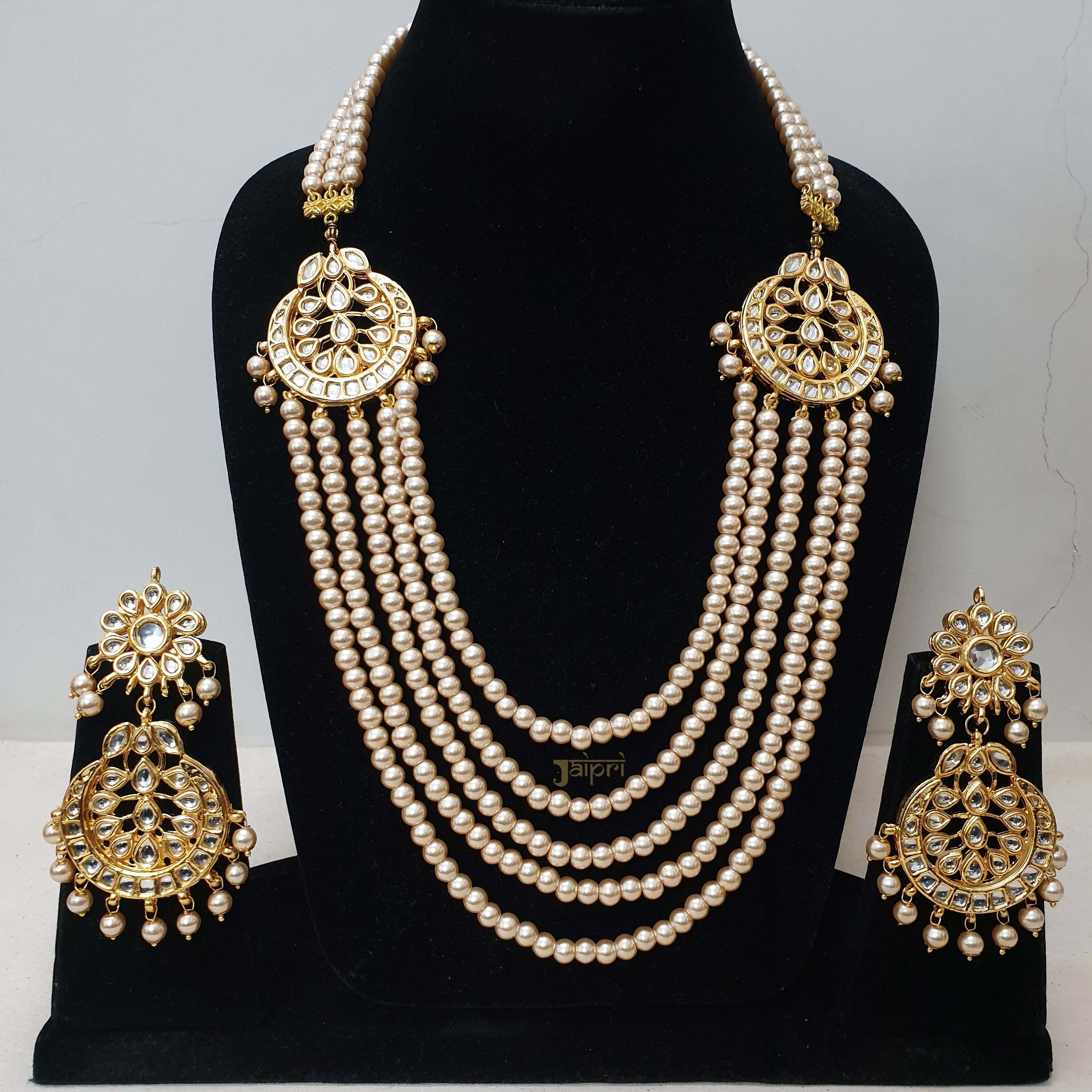 Kundan & Pearl Necklace main image 1