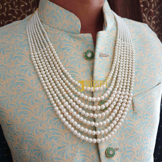 Buy Groom Necklace Sherwani Necklace Sherwani Mala Groom Mala