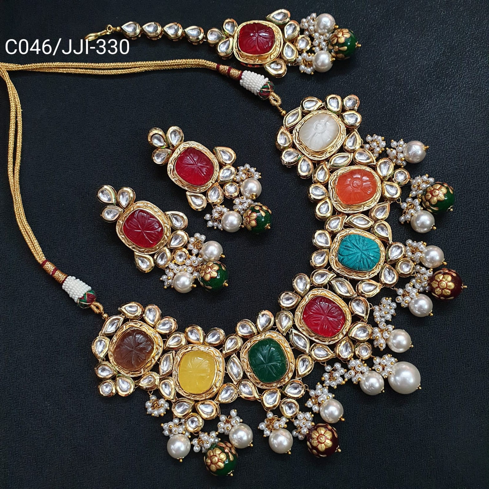 JP554 - Navratan kundan pochi main image 0