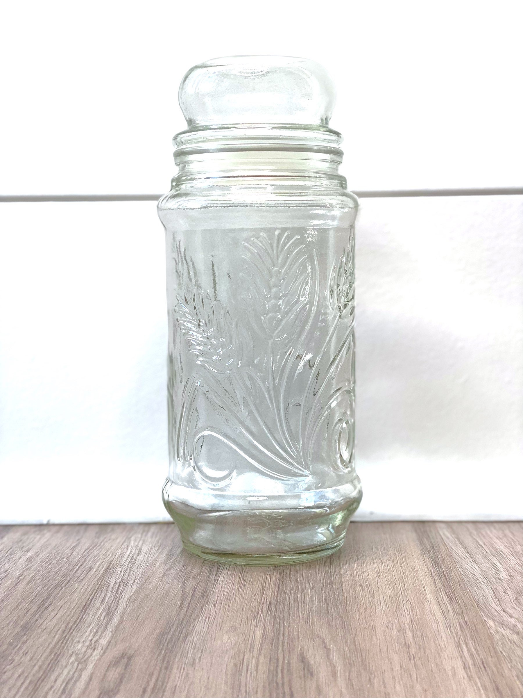 Vintage 1982 Planters Peanut Glass Jar Vintage Planters Etsy