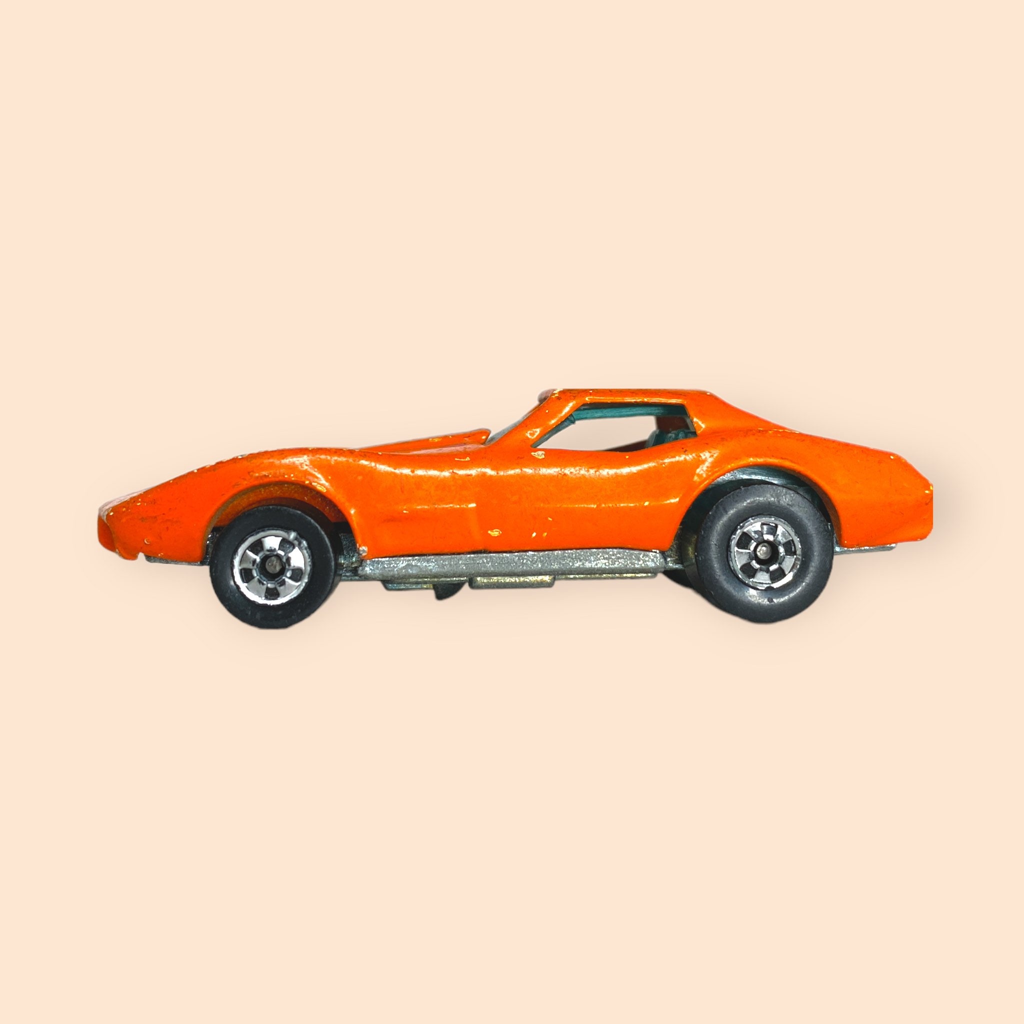 Vintage 1975 Hot Wheels Corvette Vintage 1975 Hot Wheels Orange