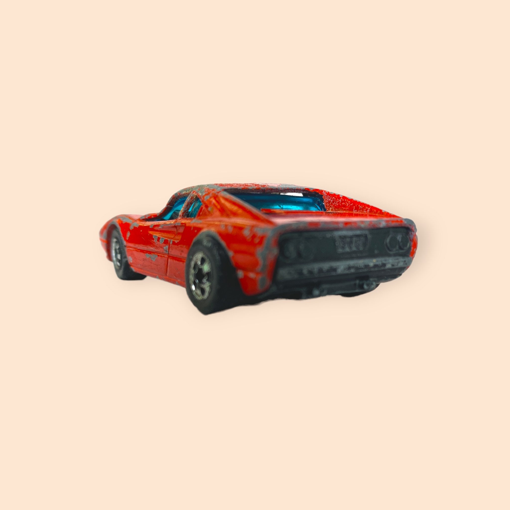 Vintage 1977 Hot Wheels Ferrari 308 GTB, 1977 Red Race Bait 308