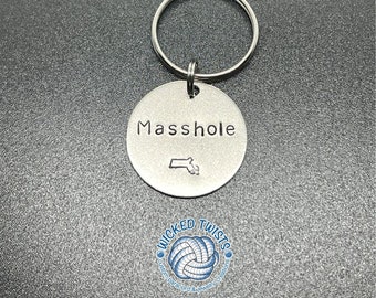 Masshole Keychain