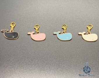 Whale Zipper Pulls