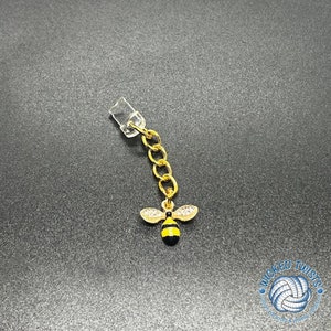 Honey Bee Charm Dust Plugs - iPhone, Android, Tablets, Laptops | USB-C & Lightening Port