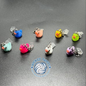 Duck Charm Dust Plugs - iPhone, Android, Tablets, Laptops | USB-C & Lightening Port