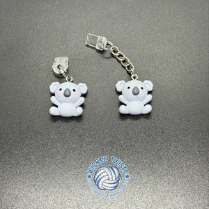 Resin Koala Charm Dust Plugs - iPhone, Android, Tablets, Laptops | USB-C & Lightening Port