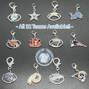 Football Zipper Pulls image 1