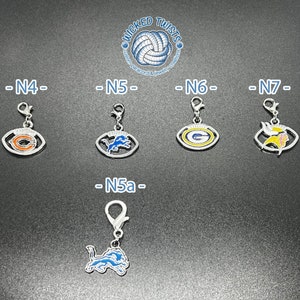 Football Zipper Pulls image 7