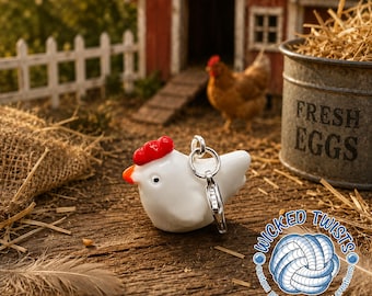 Chicken Zipper Pull
