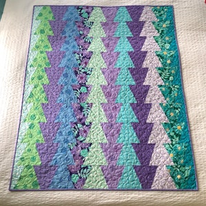 Modern Baby Girl Quilt