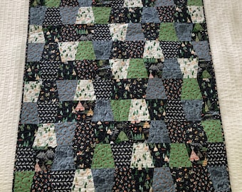 Waldland Thema Baby Quilt