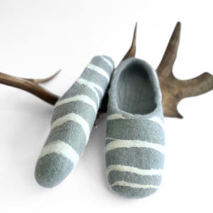 Hautfreundliche Wolle Hausschuhe: Natürliche Zebra-Muster Bio-Schuhe, Tierliebhaber Home Essentials