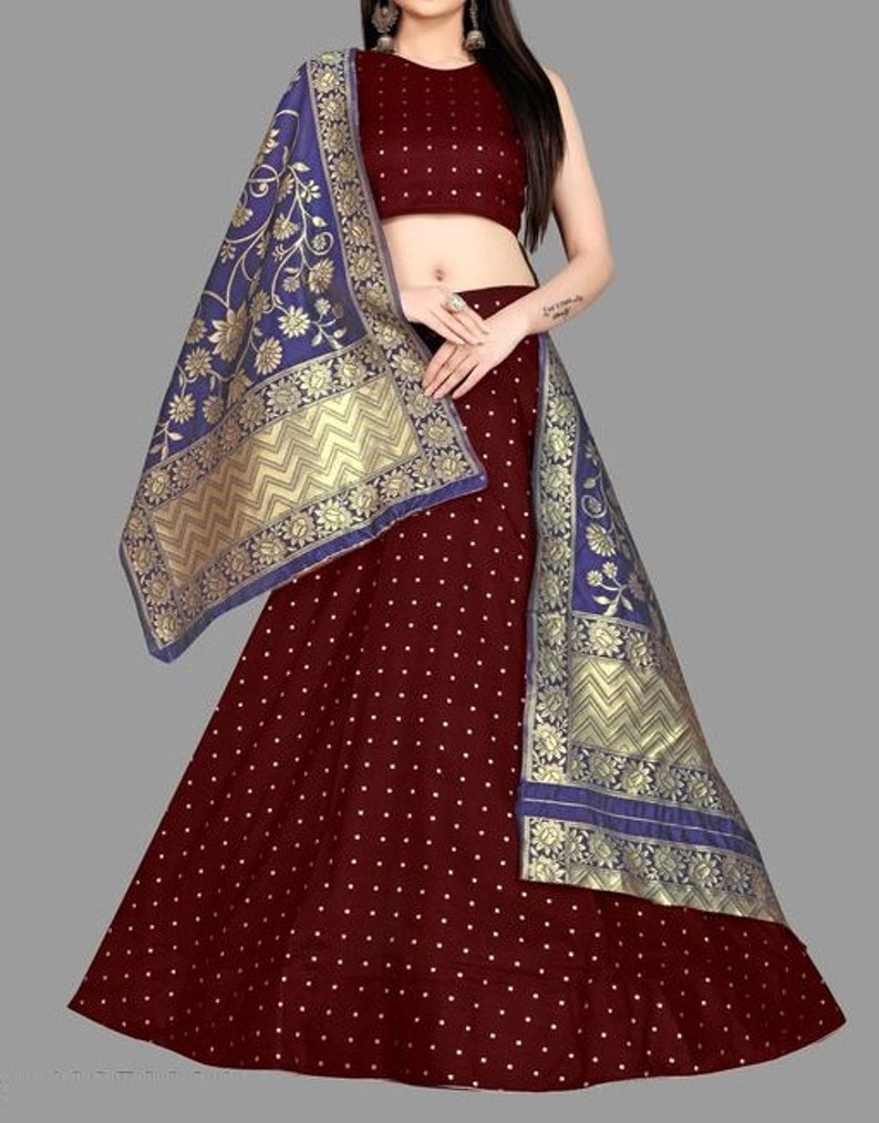 Woven Design Exclusive Designer Women Party Wear Lehengas Choli Dupatta With Soft Silk,Ghaghra Choli,Women Lehengas,Soft Silk Work Dress