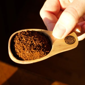 Real Coffee Wood : Short Coffee Scoop