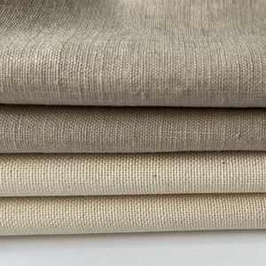 FABRIC PACKAGE for EMBROIDERY, Fabric, Fabric Modern Embroidery, Fabric Package "Beige/Natural"