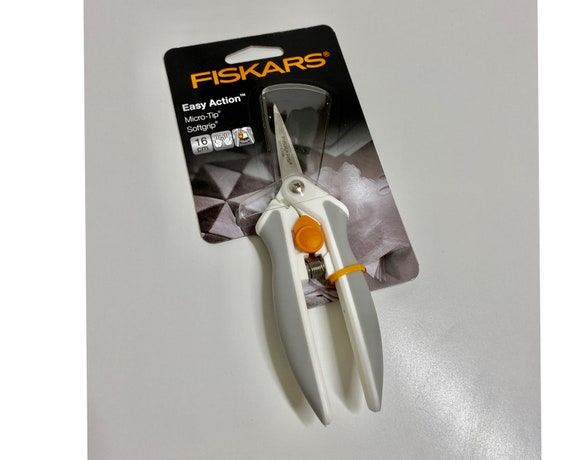 Fiskars Easy Action Titanium Micro-Tip Scissors - 5 in
