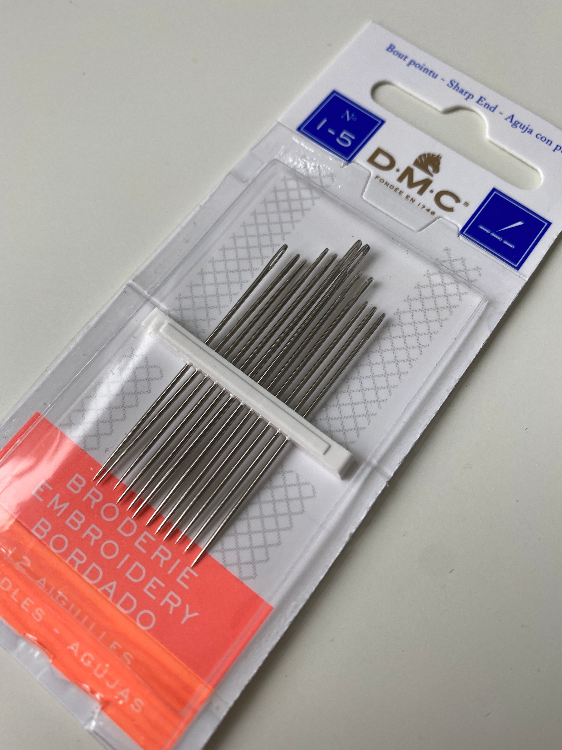 Embroidery Needles - size 5/10, Accessories