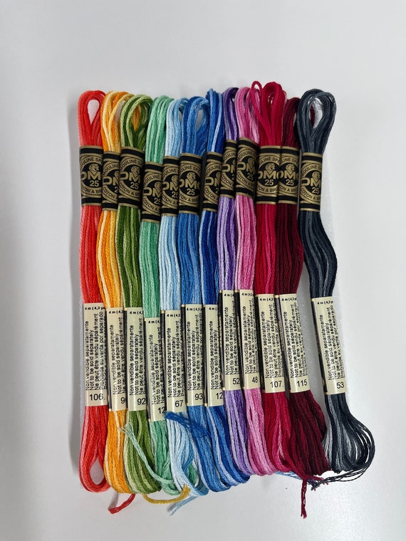 STICKGARN SET,  STICKTWIST, Stickgarn, Garn zum Sticken, Verlaufsgarn, Stickset, Stickgarnset, Garnset, "Ombré"