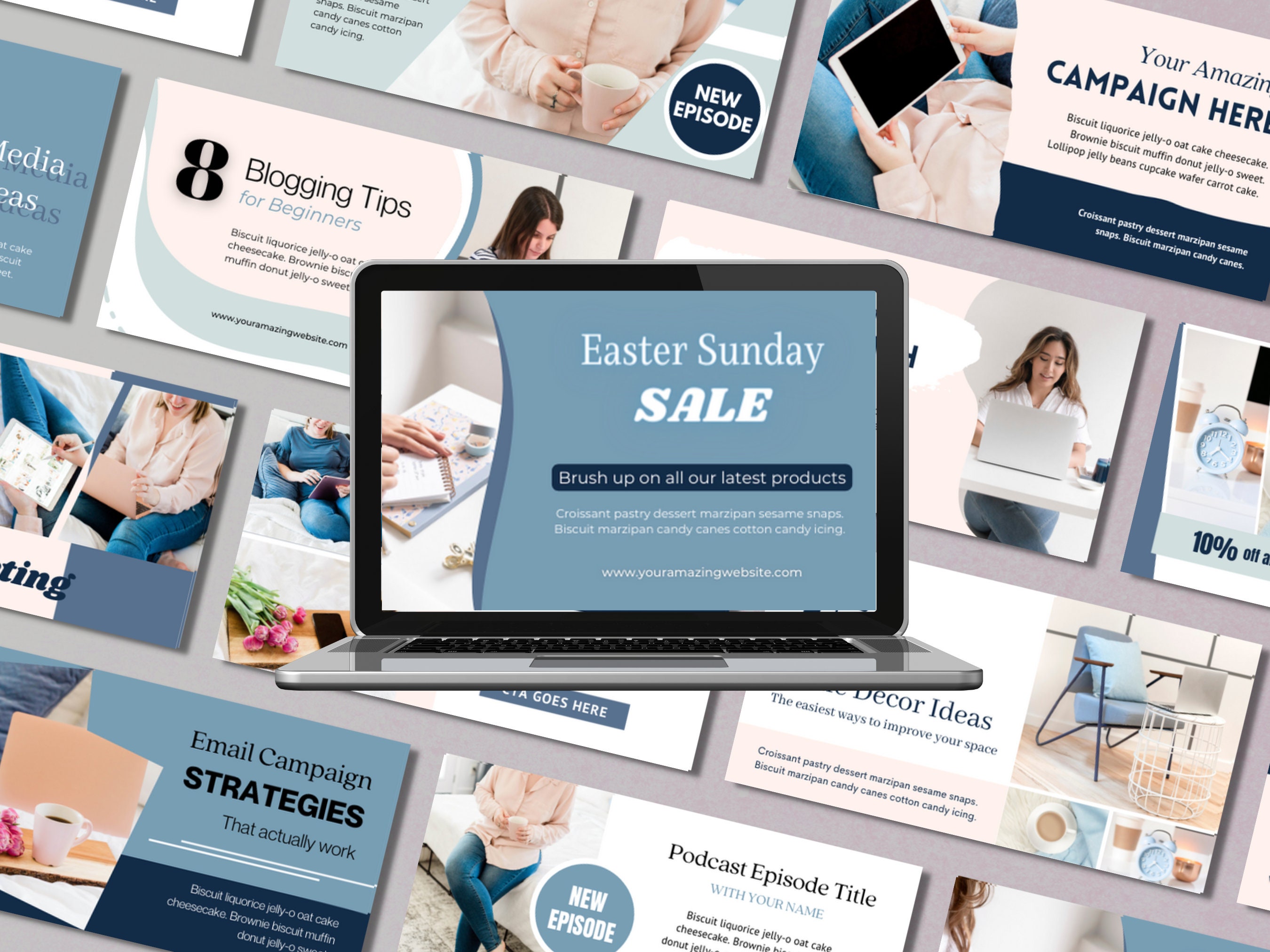 Canva Linkedin Post Templates Bundle Linkedin Marketing Linkedin 