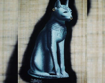 エジプトの女神バステトアート 4k+ - Etsy 日本