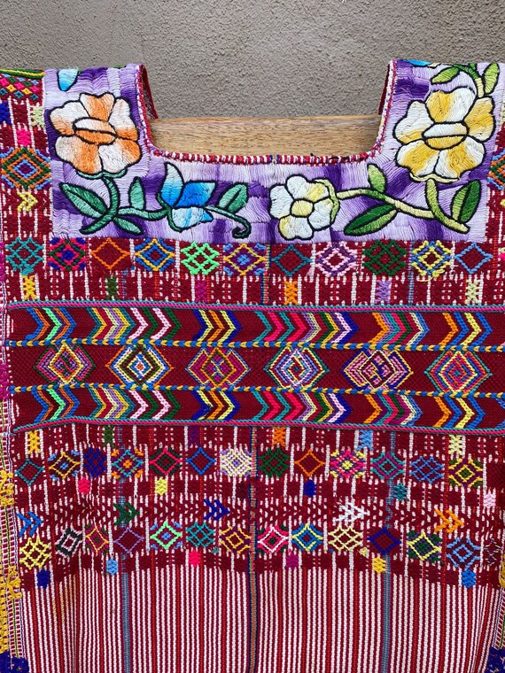 Huipil Blouse from Colotenango Guatemala, Embroid… - image 3