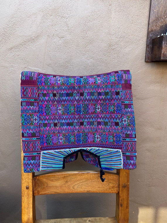 Hand-Woven Guatemalan Huipil Blouse, Authentic, V… - image 2