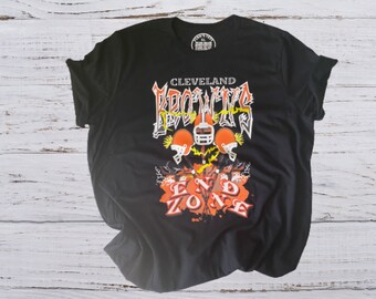 cleveland browns end zone t shirt