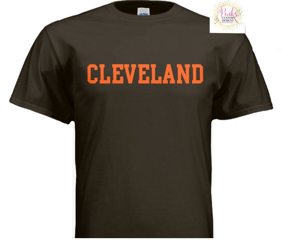 cleveland t shirt jersey