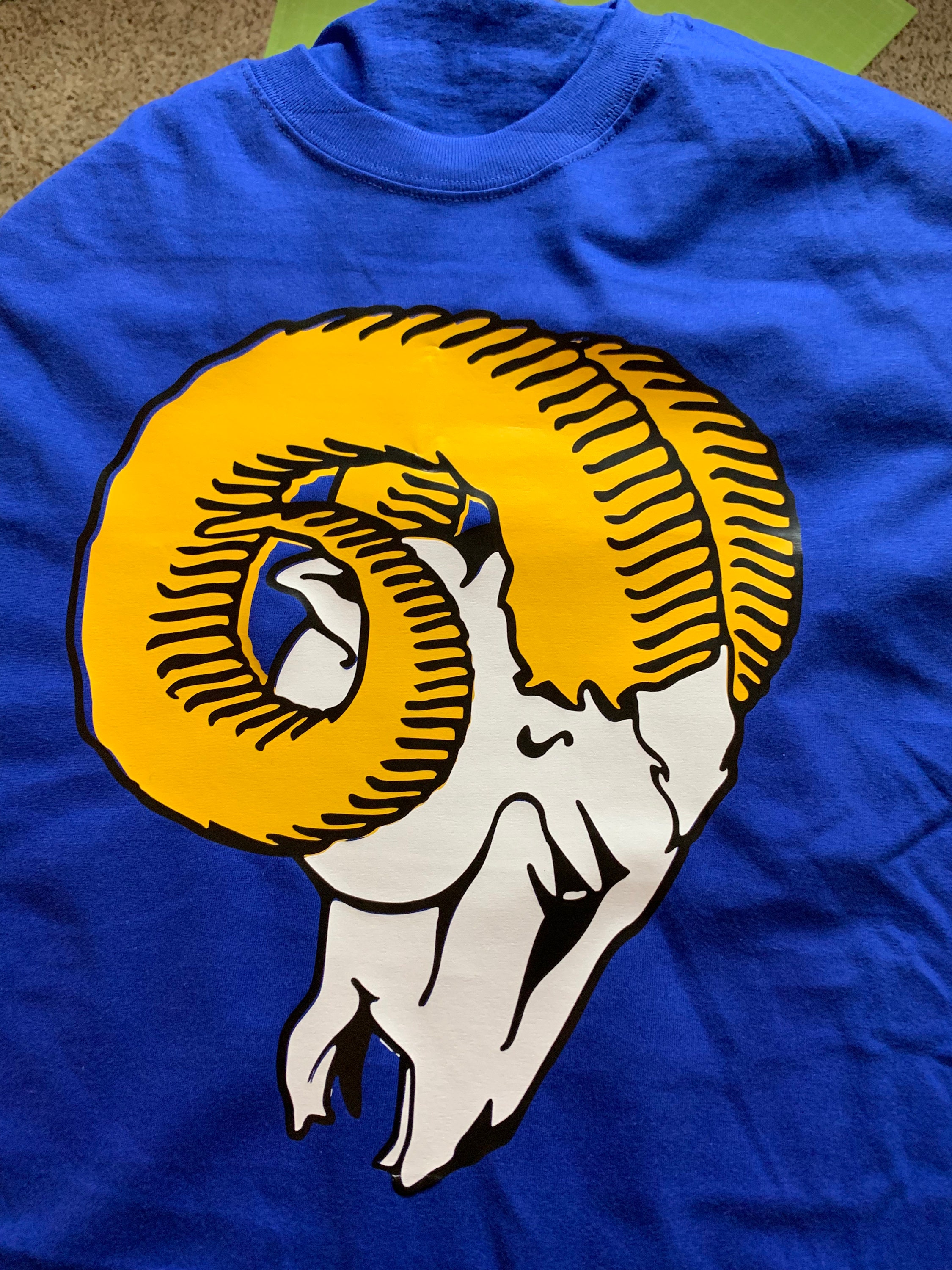 Vintage Rams T Shirt | Etsy