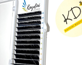 Eyelash Extensions D&C Curl 0.07MM/ 0.15MM - Mixed Tray 8-15mm / Single Tray Lash Extension Supplies 8- 17mm