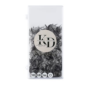 1000 Fans 10D  12D -0.05 Mega Promade Volume Fans- D, C Curl