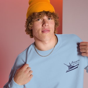 Stugots boat Unisex Sweatshirt Embroidered Hoodie, Stugots boat Sweat-shirt, Stugots Sweat-shirt